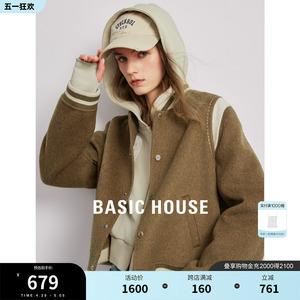 BasicHouse/百家好毛呢外套