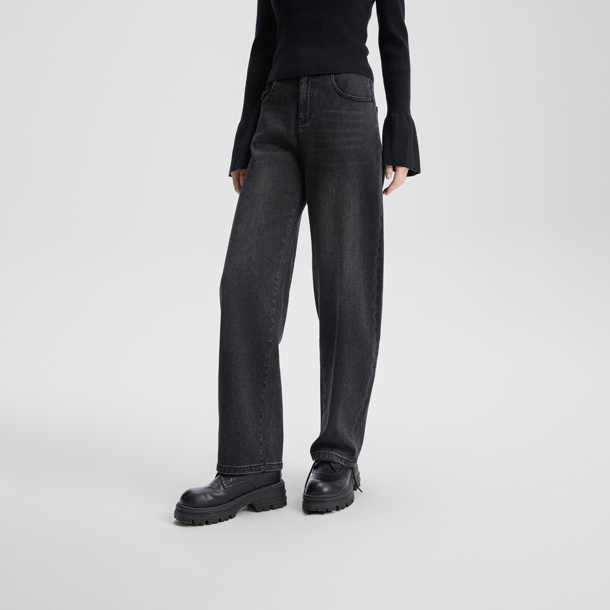 牛仔裤BasicHouse/百家好