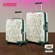 美旅18 24寸行李箱联名可扩容登机箱潮酷卡通印花旅行箱拉杆箱UH4