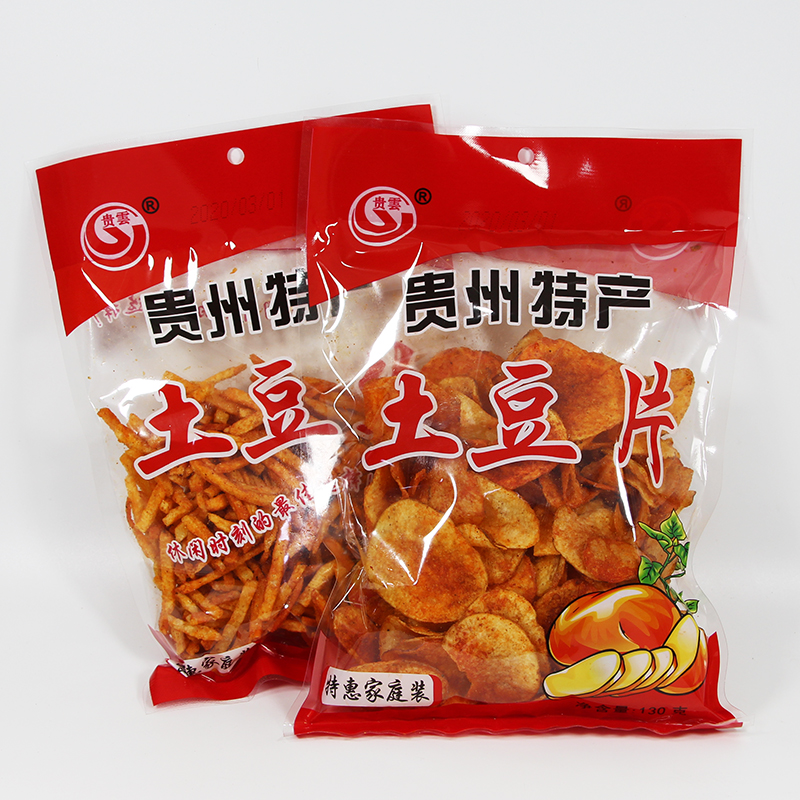 贵州网红麻辣土豆片麻辣土豆丝130g(买其它产品后联系取消邮费) 零食/坚果/特产 蔬菜干 原图主图