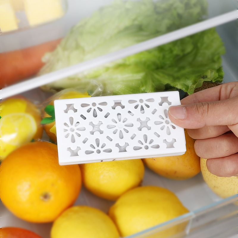 日本进口SANADA冰箱除味剂冷藏冷冻室活性炭消臭吸附去异味盒家用