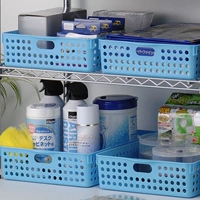 Япония импортированная inomata пластиковая корзина для хранения корзины офиса на рабочем столе A4 Корзина для хранения бумаги