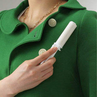 日本进口NITOMS粘毛器便携款 衣物除尘滚筒去毛刷 迷你随身可撕式