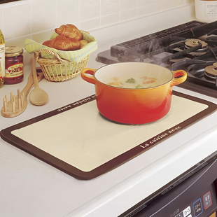 日本进口东洋铝厨房餐垫耐高温餐桌隔热防烫垫家用大号耐热调理板