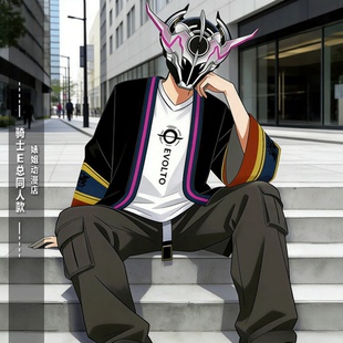 假面E总平成骑士二次元动漫同人披风漫服外套特摄剧周边大码羽织