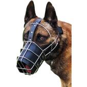 不锈钢中大型犬狗嘴套口笼防咬边牧马犬金毛猛犬杜宾比特犬口罩