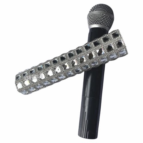 无线麦克风直播话筒钻石套