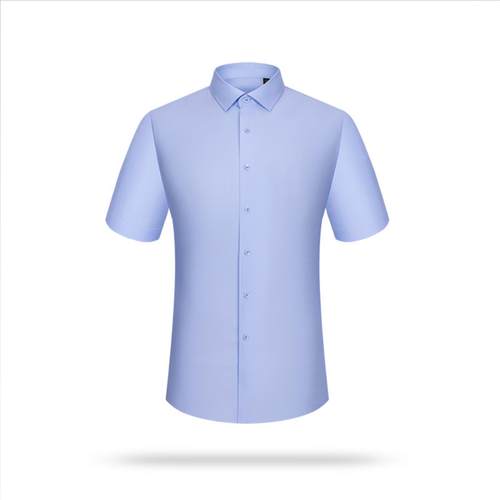 普洛克正品 棉男士短袖衬衫DP免烫3.5新款职业正装白衬衣商务男装