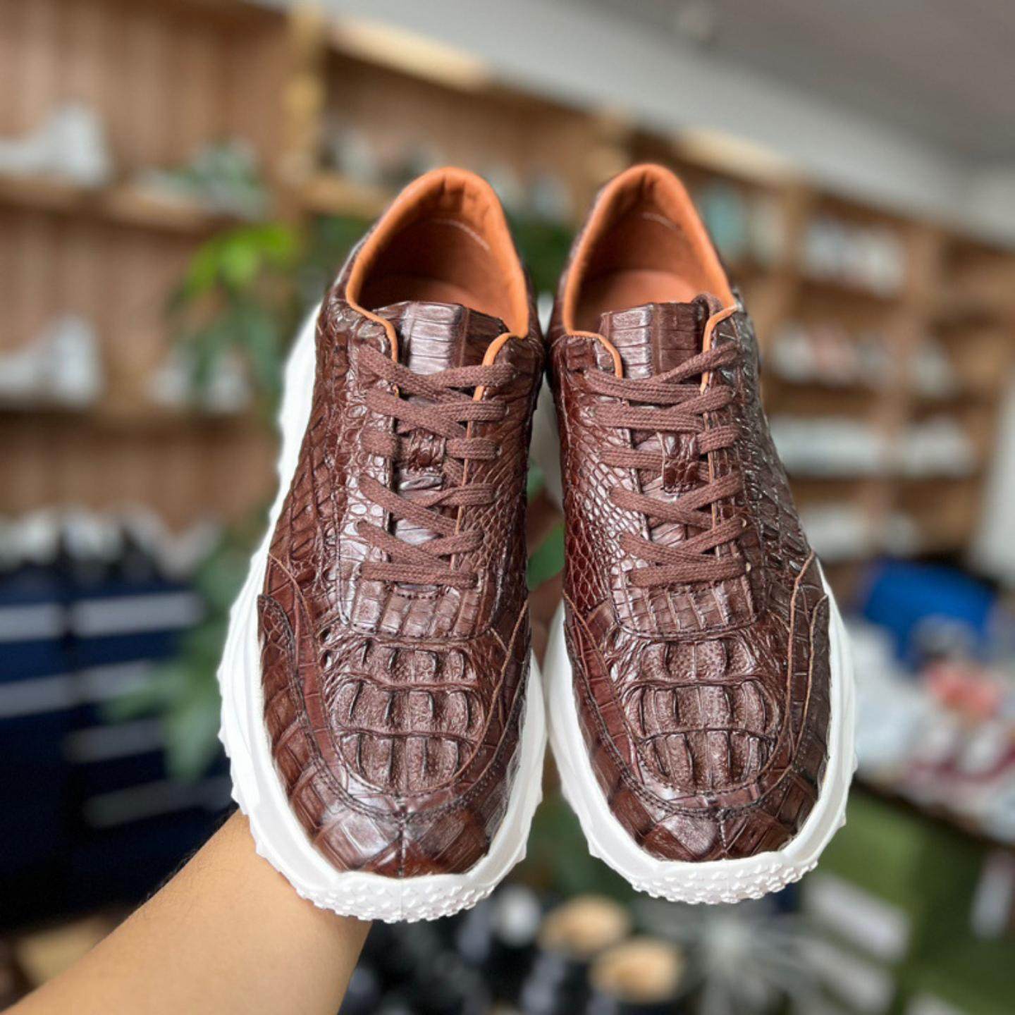 普洛克正品 豆豆鞋休闲百搭真鳄鳄鱼肚皮男鞋时尚潮流黑耐磨皮鞋,流行男鞋,马丁靴,淘宝优惠券,粉丝福利购,淘宝优惠卷