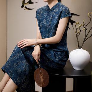 普洛克正品 丝花萝香云纱提花高端桑蚕丝新中式女装裙子裤子套装