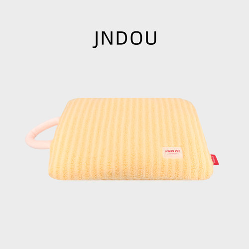 JNDOU丨宠物月亮条纹绒宠物睡垫