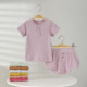 两件套透气睡衣空调服0 婴儿夏季 1岁衣服 T恤短裤 包庇裤 套装 短袖