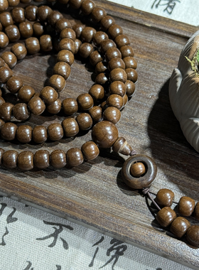 精品六道木圆珠手串文玩念珠饰品