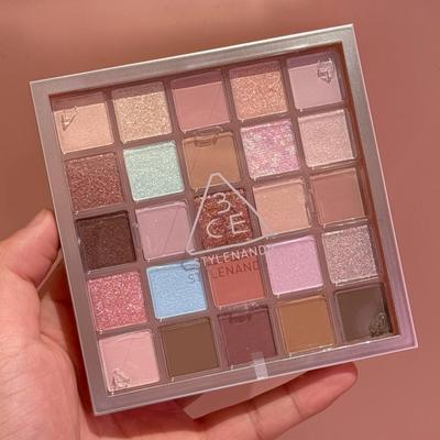 韩国新款25色眼影盘Mood Shifter一盘多用珠光哑光大地色