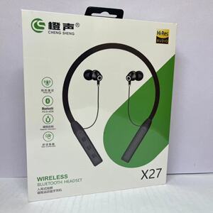 橙声X27入耳式挂脖磁吸运动无线蓝牙5.0耳机线控通话舒适佩戴A