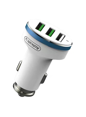 奥力科Aoleaky106 3USB 6.1A车载充电器Y