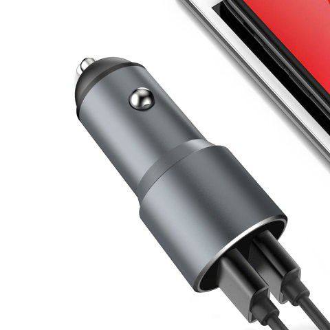 独到DUDAO R4X QC3.0+2.4A 双USB车载充电器