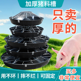 小猪料槽产床保育塑料猪食槽猪槽仔猪乳猪饲料补料槽猪用喂猪神器