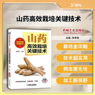 山药高效栽培关键技术 山药栽培种植技术大全书籍 铁棍山药 山药间套作栽培技术 病虫害及其防治 机械工业出版社 9787111621034