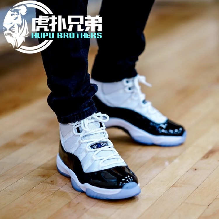 air jordan 11 concord aj11 康扣 黑白 高帮 2018款 378037-100