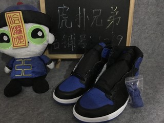 Air Jordan 1 OG Royal blue AJ1蓝黑 乔1皇家蓝 黑蓝 555088-007