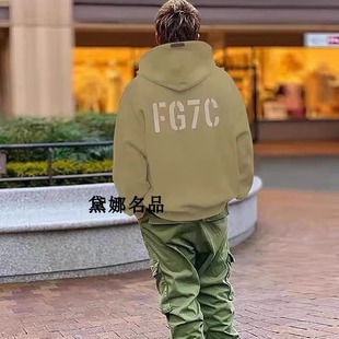 God 男士 现货 加绒带帽卫衣FG50072FLC 主线 Fear FOG 正品 7th