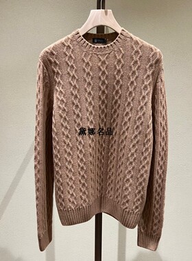 正品现货 Colombo 秋冬男士纯羊绒保暖粗线螺纹针织毛衣MA04080