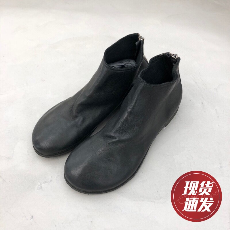 正品现货 Guidi Z004SP 鬼帝 男士后拉链中帮鞋(此型号无贴底)