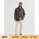 BrunelloCucinelli25秋冬男士 纯羊绒带帽中长款 夹棉大衣MM4006400