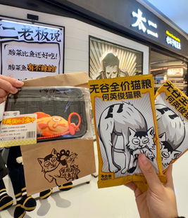 小鱼干何英俊小鱼干钥匙扣挂件酸菜鱼周边领猫粮公益爱心