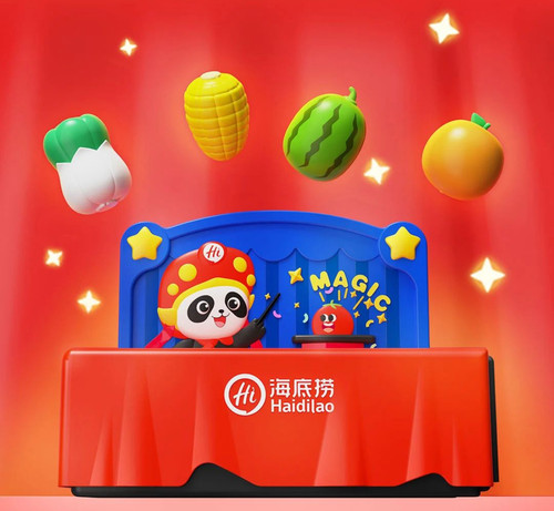 海底捞玩具小小魔术师手办公仔魔法许愿可爱摆件儿童玩具益智玩具