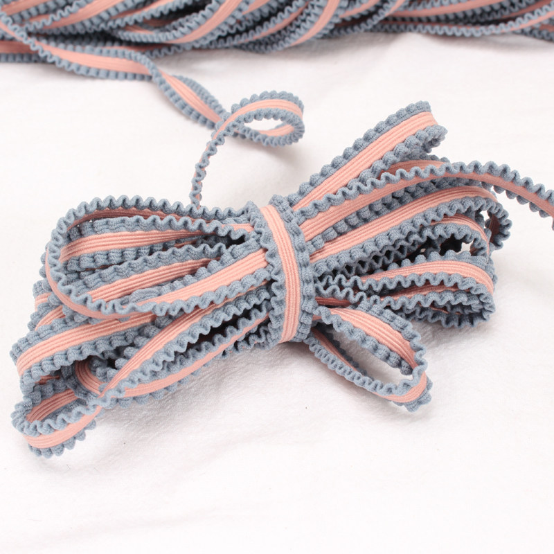 宽扁绳皮筋发圈djy自制发圈打结个性材料配件可爱制作基础