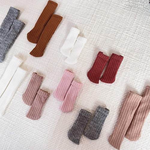 blythe ob24 azone 多色罗纹娃 暗色系 百搭袜子长袜短袜