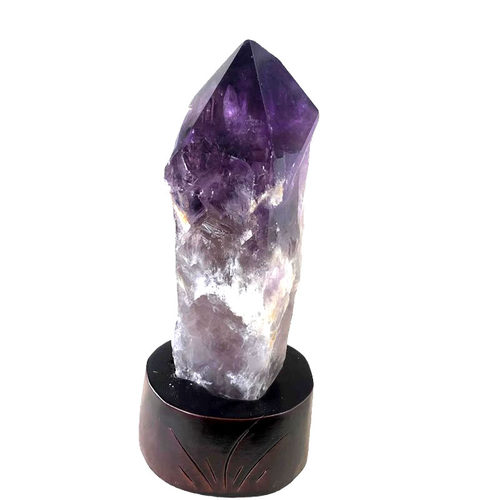 天然权杖水晶骨干摆件