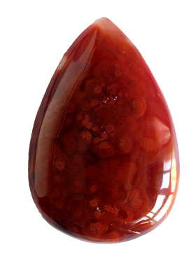 水玉冰魄红色方牌玛瑙实物樱花