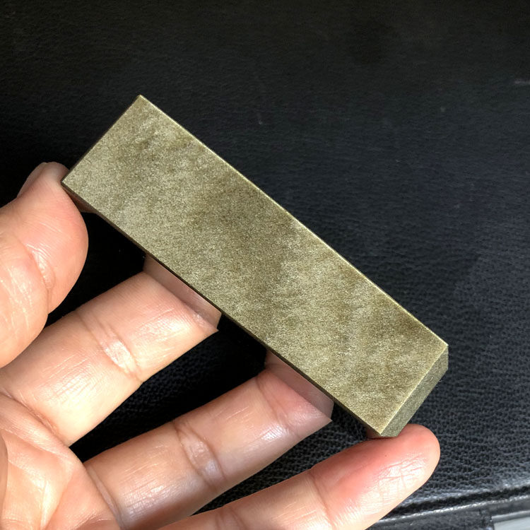 天然金曜石印章黑曜石原石方章私章书画闲章姓名金光五行土实物