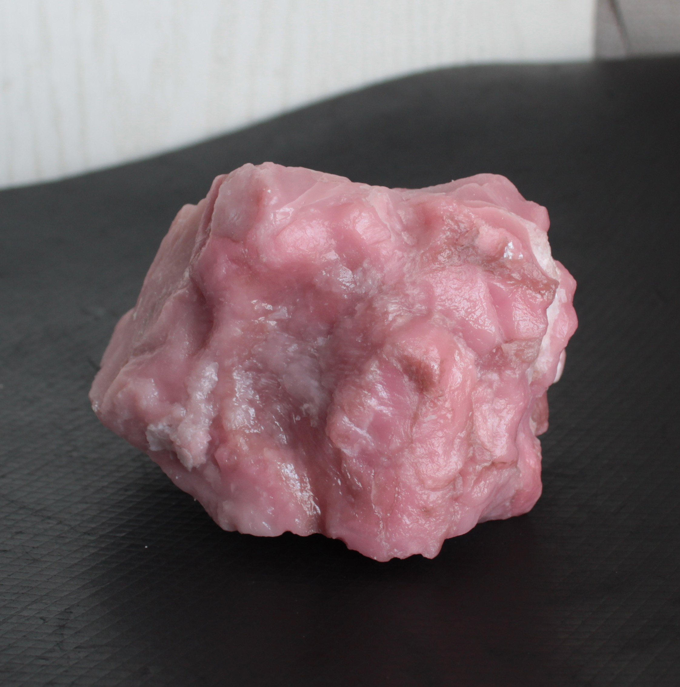 水玉冰魄天然粉澳宝毛料把玩 雕刻料 原石矿标 原矿手把件