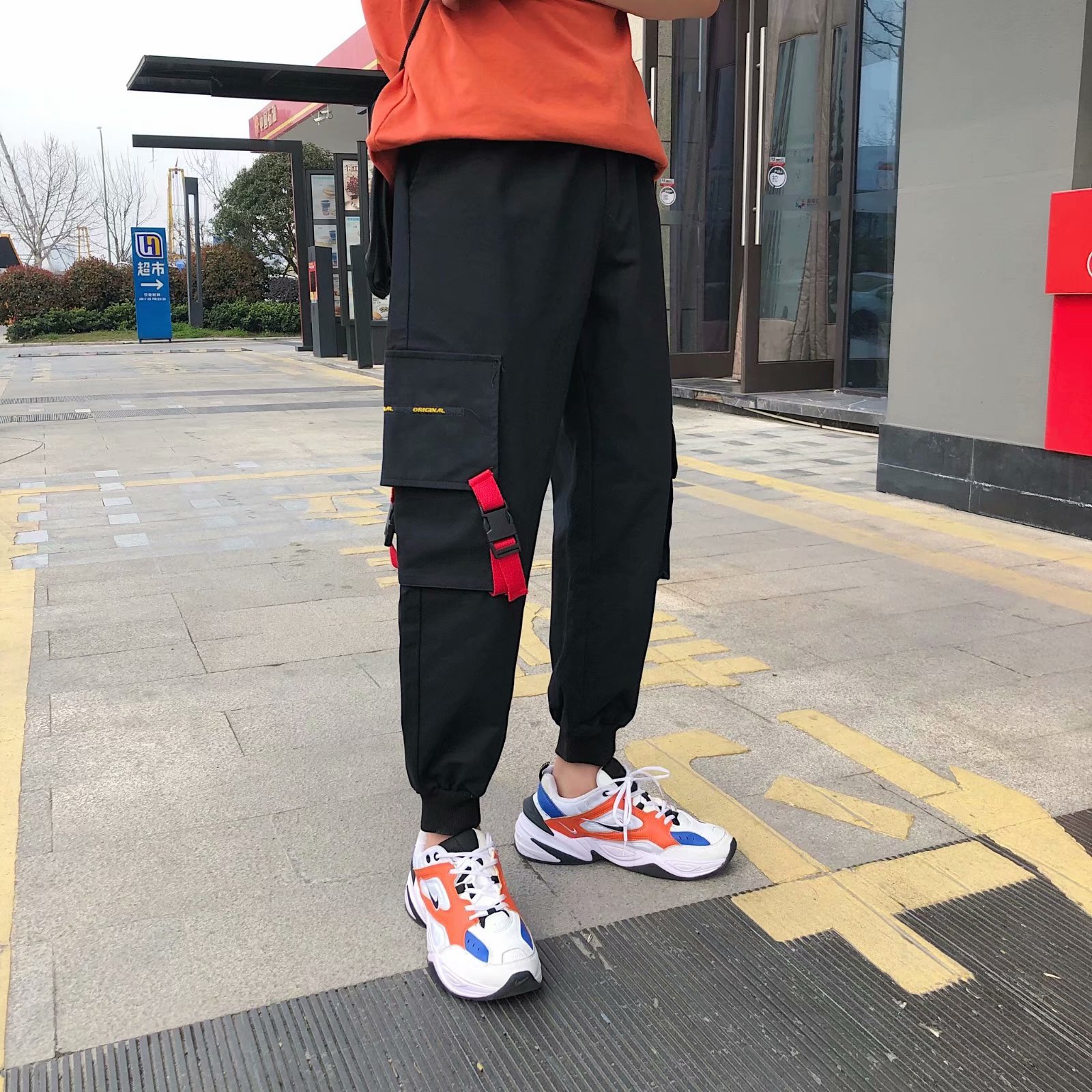 青少年初中学生韩版潮流工装