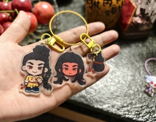 街霸6角色Q版钥匙扣套装  杰米卢克嘉米隆肯嘉米朱莉不知火舞阿鬼