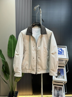 秋冬新款高品质轻薄羽绒服男款潮流简约修身羽绒夹克