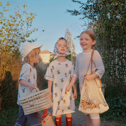 儿童家居睡裙女童夏季短袖家居