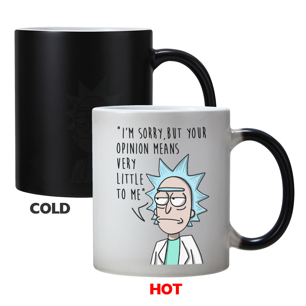 Rick and Morty Heat Change Mug瑞克和莫蒂感温变色杯马克杯子