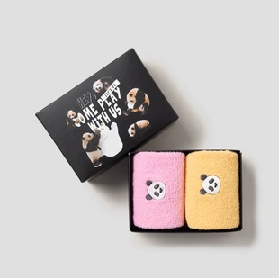 现货特价 福宝八秒袜子爱宝乐园8s联名8second保暖袜福宝周边袜子