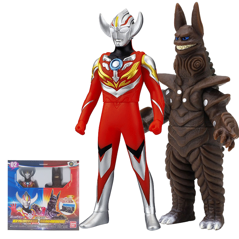 奥特曼怪兽超决战软胶人偶