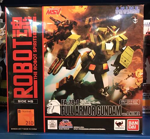 全场特价包邮 Robot魂 210 FA-78-1 全装甲 全武装高达 敢达