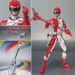 全场特价包邮 超级战队 轰轰战队 冒险红 SHF 可动人偶正版 万代