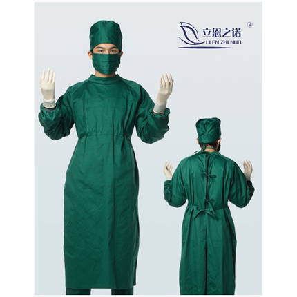 男女长袖棉质手术衣南丁格尔款洗手刷手衣服倒穿衣隔离衣