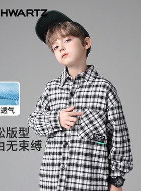 【大美唤粉丝专享】SCHWARTZ中大童衬衫-A1CS16828