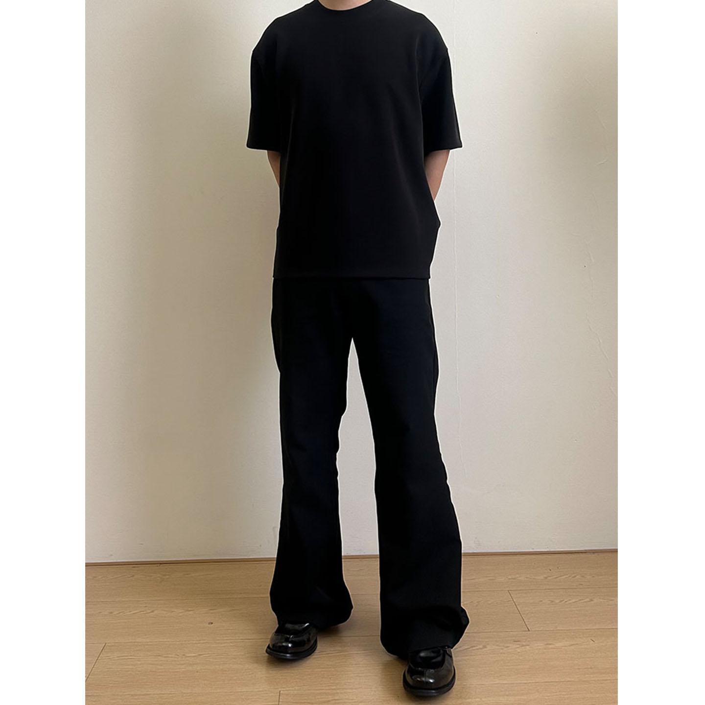 P 2015 ETERNAL进口450克兰精莫代尔醋酸宽松软糯亲肤垂感短袖TEE