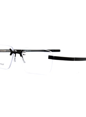 新款TAG Heuer/泰格豪雅TH 50004U 无框休闲文艺范近视眼镜框架